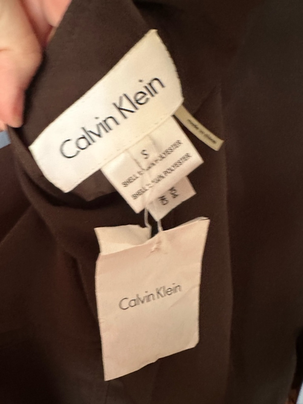 NWT reversible Calvin Klein trench - Picture 13 of 16